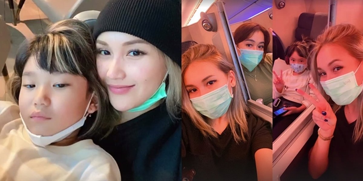 Ayu Ting Ting's Portrait Vacation to America, Happy to Invite Bilqis and Siblings on a Business Class Flight