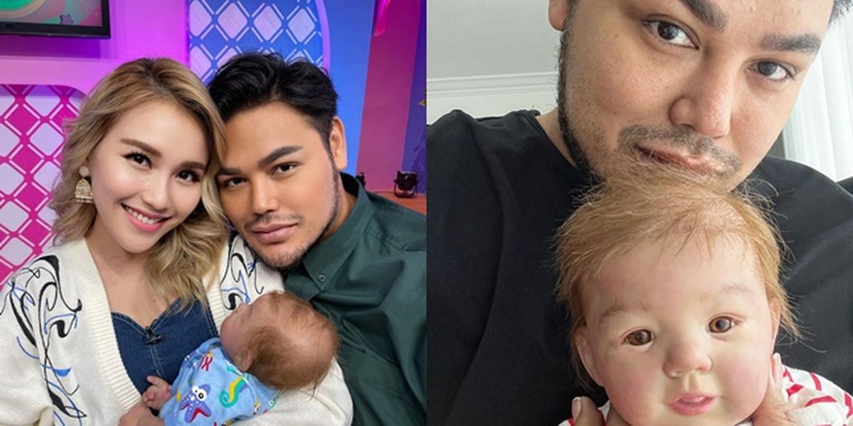 Portrait of Ayu Ting Ting Taking Care of Ivan Gunawan's 'Child' that Causes a Stir, Netizens: Already Suitable to be a Happy Family