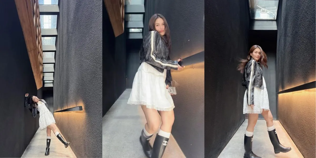 Ayu Ting Ting's Portrait Appears Charming Wearing Boots, Mistaken for Jennie BLACKPINK - Priced at Rp 19 Million!