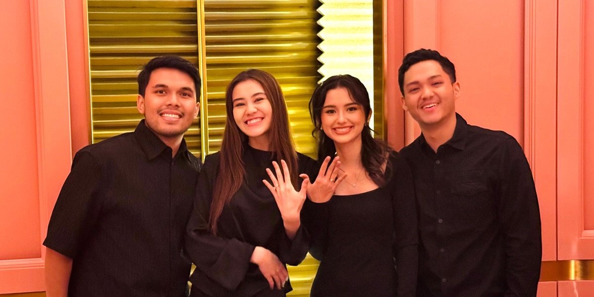 Portrait of Azriel Hermansyah Propose Sarah Menzel Close to Aaliyah Massaid's Engagement, Thariq Halilintar Suggests Getting Married Together