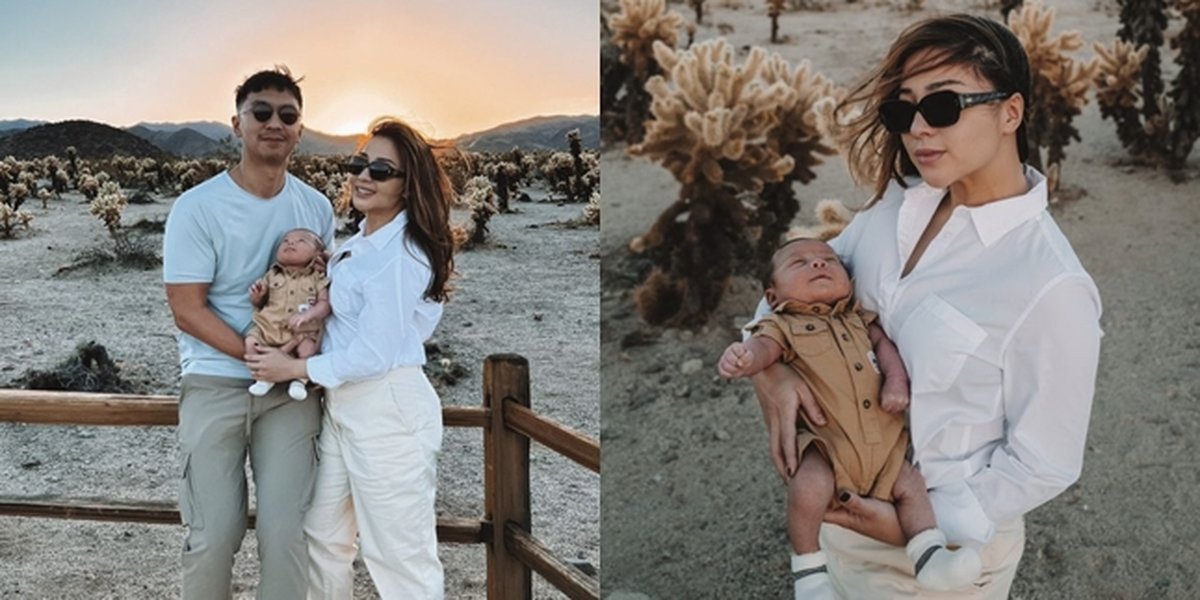 Portrait of Baby Izz Invited Nikita Willy on a Vacation to Nature at His Age of Less Than 40 Days, Reminded by Netizens about Seizures