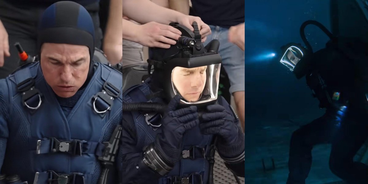 BTS Portrait of the Film MISSION IMPOSSIBLE: THE FINAL RECKONING, Tom Cruise's Crazy Action Sends Chills