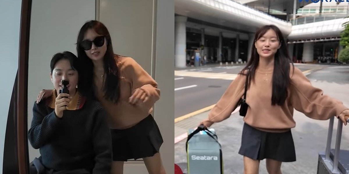 Honeymoon Portrait of Song Jieun and Park We in Jeju, Netizens Discuss the Wife Driving and Carrying the Suitcase