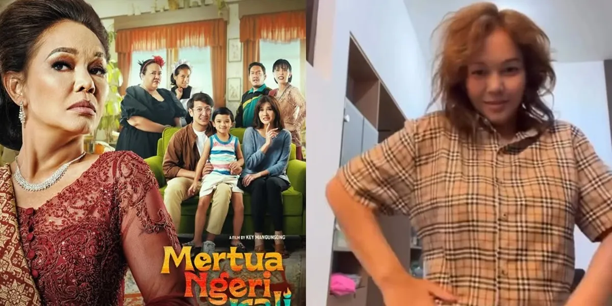 Portrait of Bunda Corla Stars in the Film 'MERTUA NGERI KALI', Get Ready to Laugh and Get Emotional Together