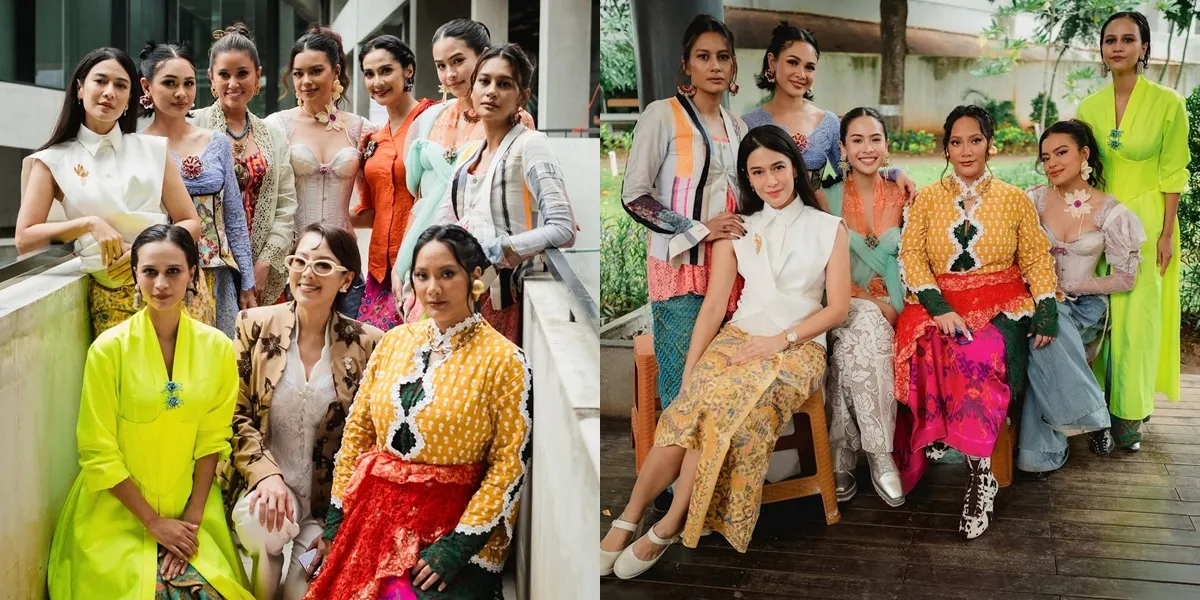 Beautiful Portraits of Artists Celebrating National Kebaya Day: Andien, Dian Sastro, Tara Basro to Maudy Ayunda