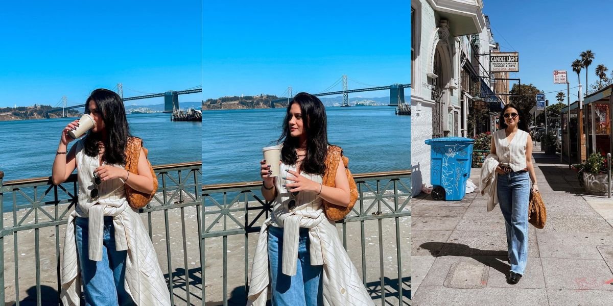 Beautiful Portraits of Marsha Aruan Traveling to California, Wearing Simple but Trendy OOTD!