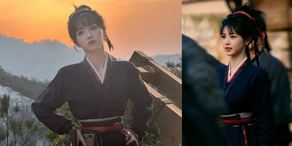 The Beautiful Portrait of Tian Xiwei in the Drama PURSUIT OF JADE that Hypnotizes with the Duality of Cute and Mysterious Charm