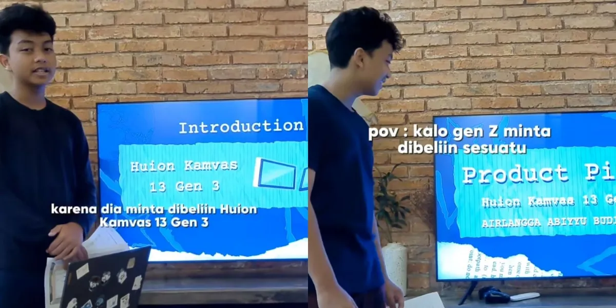 A Unique Portrait of How Gen Z Asks Their Parents to Buy Something, Presentation in Front of Parents 