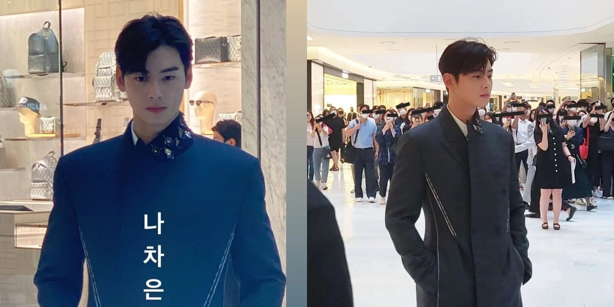Portrait of Cha Eun Woo When Seen in Person, Netizens Say It Feels More 'Unreal' - Worthy of Being Korea's Prince