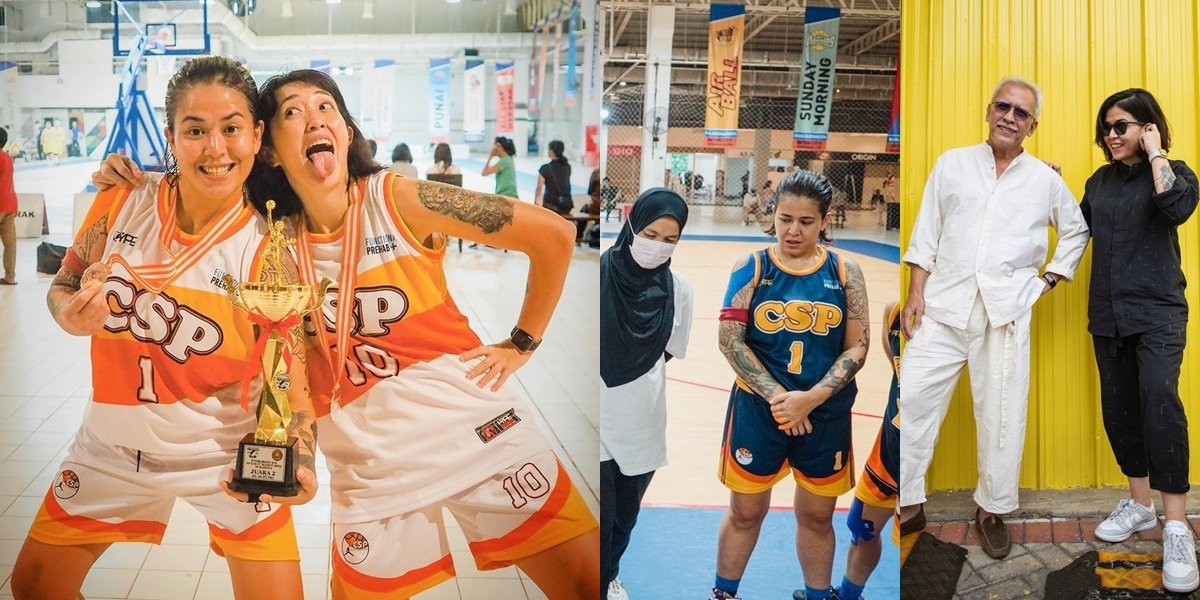 Portrait of Iwan Fals' Tomboy Daughter Cikal with Many Tattoos - Loves Playing Basketball