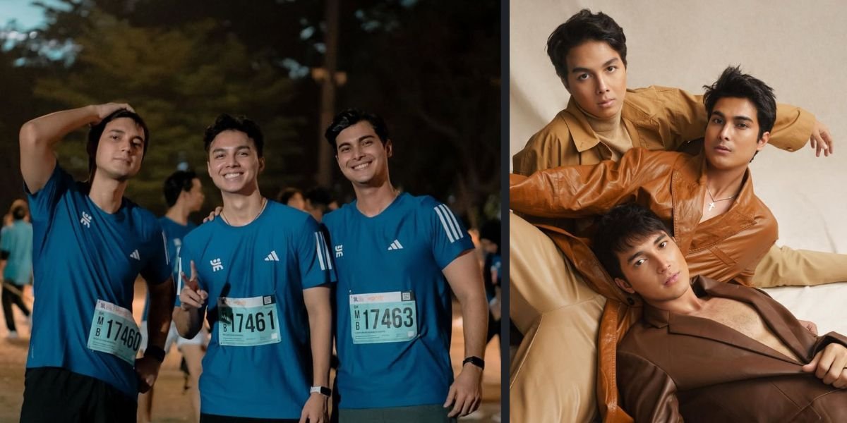 Portrait of Cinta Brian with His Two Brothers Who Are United in Their Career as Actors