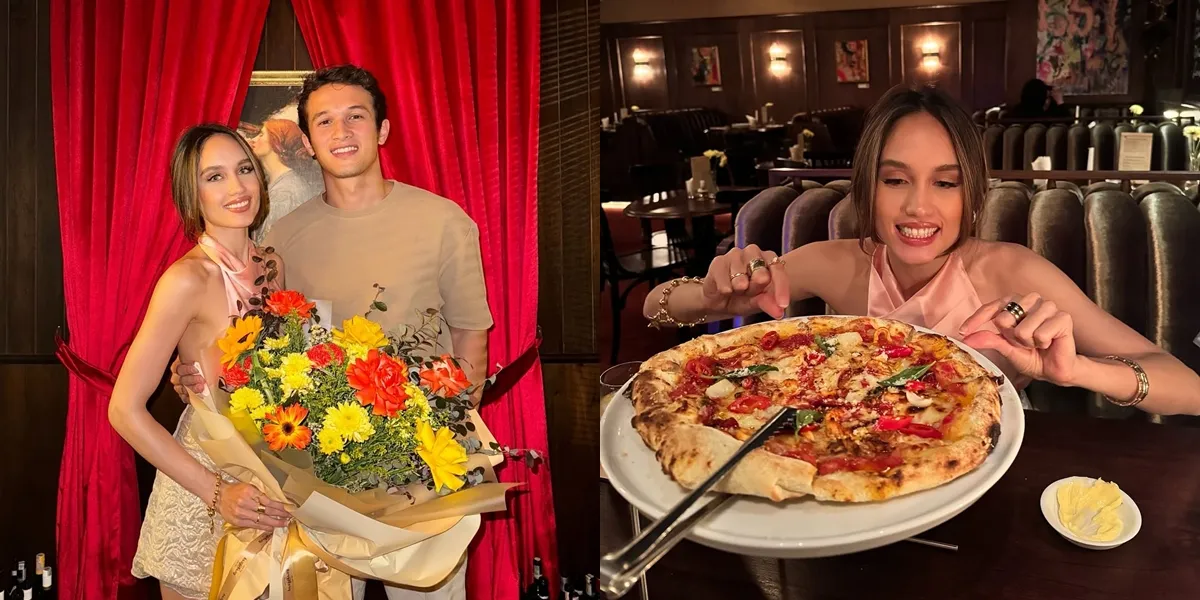 Cinta Laura's Portrait Celebrating Anniversary with Arya Vasco, 3 Years of Dating 