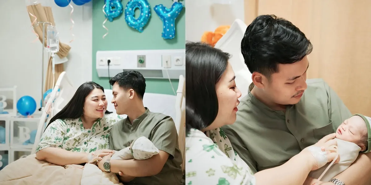 7 Photos of Clarissa Putri Giving Birth, Admits It Was an Unforgettable Struggle - This is the Name of Her Son