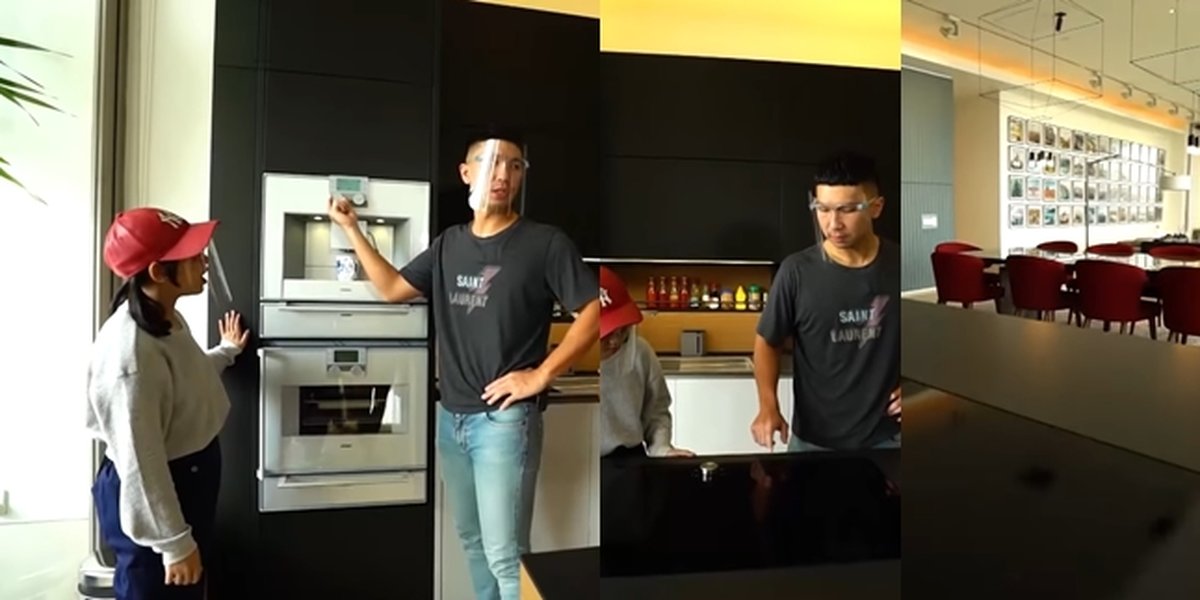 Nikita Willy and Indra Priawan's Luxurious Kitchen Portrait, All High-Tech - Kitchen Set Price Over 1 Billion