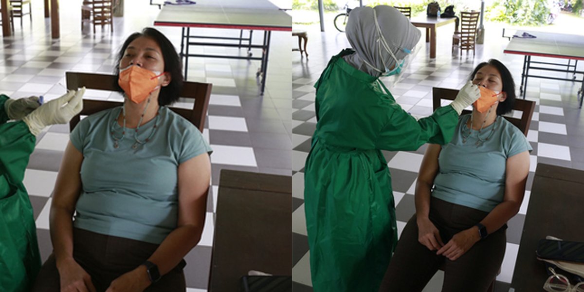 Portrait of Dian Nitami Undergoes Swab Test before Filming 'BUKU HARIAN SEORANG ISTRI', Grateful for Good Facilities from the Company