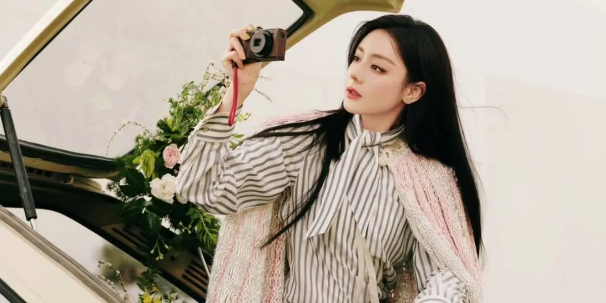 Portrait of Dilraba Dilmurat with Dior, Beautiful as a Regular Human Can Be