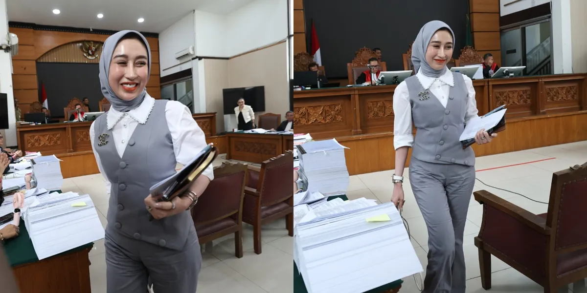 Portrait of Doctor Reza Gladys Ignited Emotions When Interrogated by Lawyer Nikita Mirzani, Even Reprimanded by the Judge