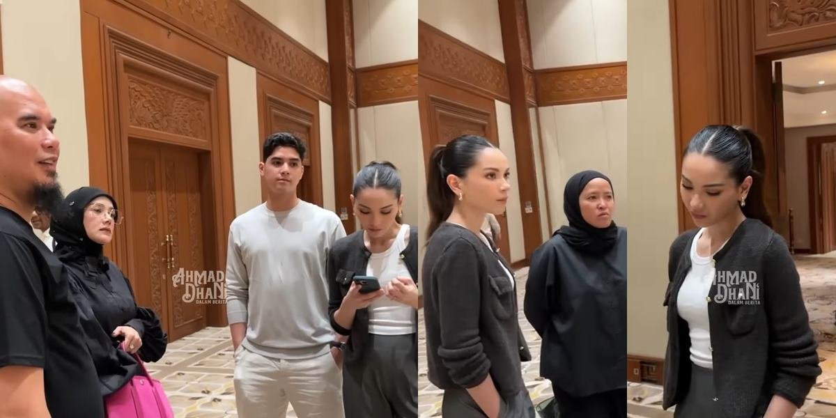 Alyssa Daguise's Expression When Hearing Ahmad Dhani Arrange the Concept of Her Wedding Reception Becomes a Highlight