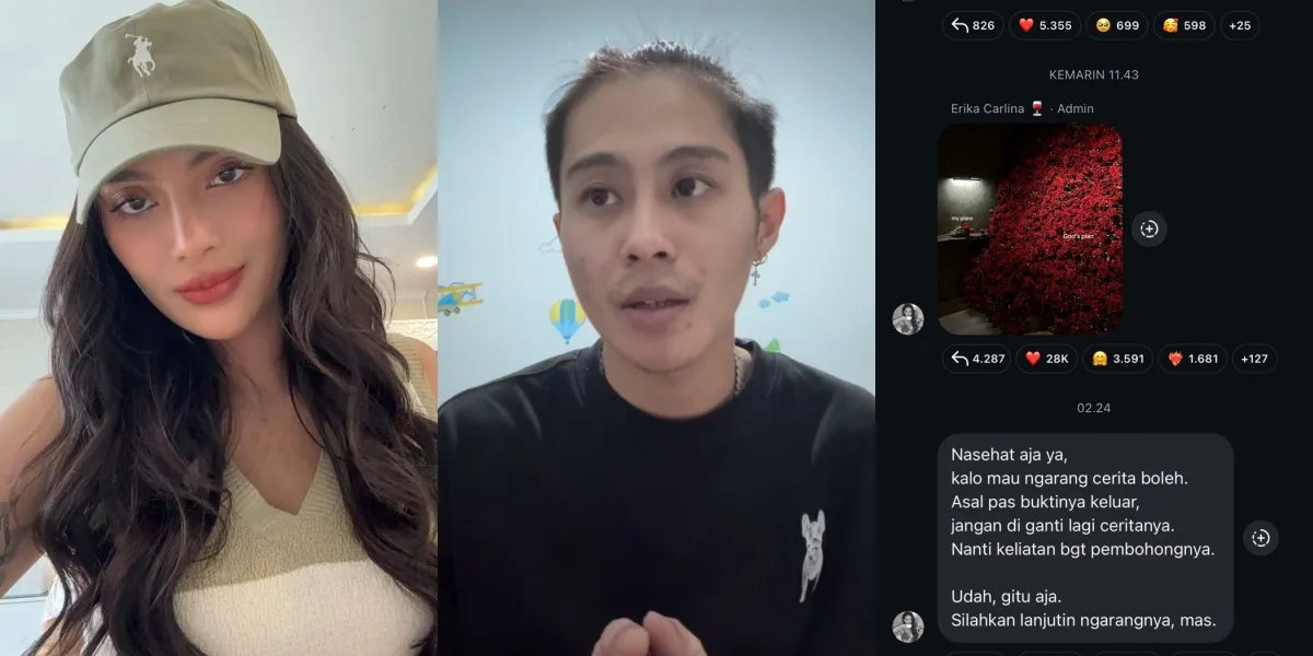 Portrait of Erika Carlina Speaks Up After DJ Panda Uploaded Clarification Video