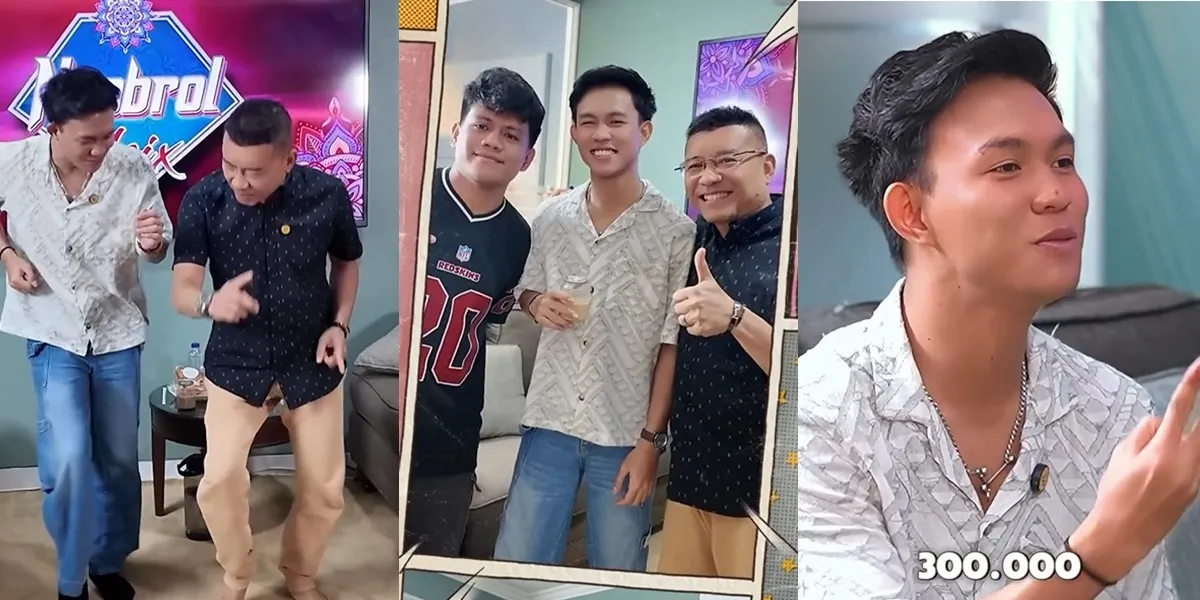 Portrait of Fajar Noor Podcast with Anang Hermansyah, Directly Salim When Meeting and Promised to Return with Girlfriend