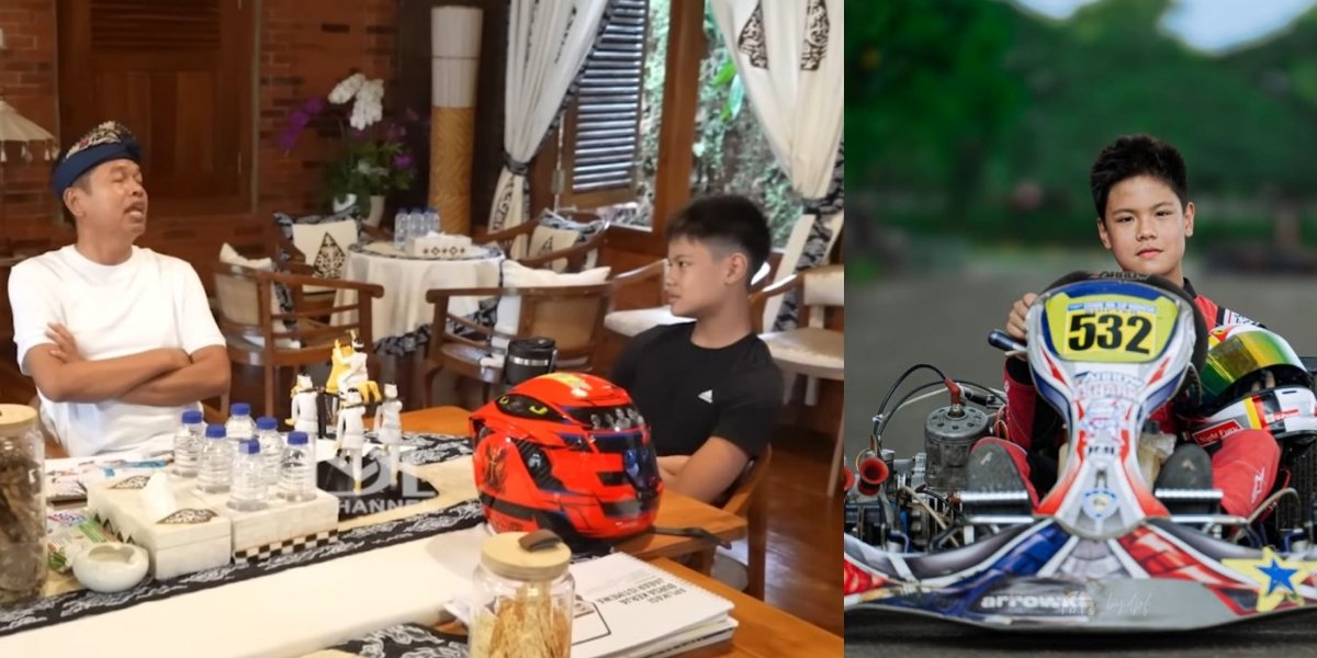 Portrait of Rafael Kamal, a 15-Year-Old Racer from Bogor Ready to Compete in Italy, Has Many Trophies!