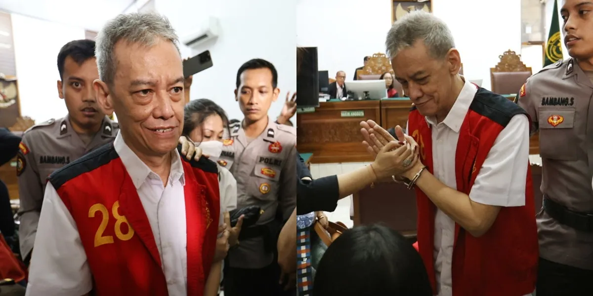 Portrait of Fariz RM During the Plea Reading Session, Admits Mistake and Promises to Stop