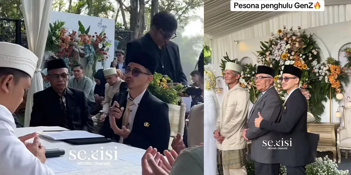 Portrait of Fauzan, the Viral Gen Z Marriage Registrar, Who Used to Be a Lawyer - Captivating Netizens!