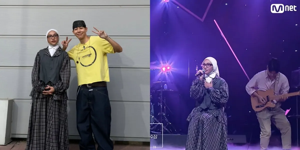 Feby Putri Makes Her Debut on Korean Music Program, Duet with Rapper Loco