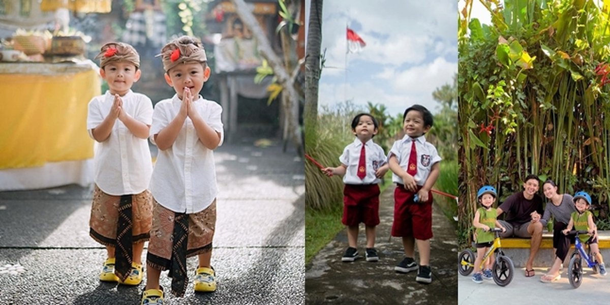 Portrait of Finn and Kian, Former Nikita Willy's Twin Children, Growing Handsome - Independent and Super Cute