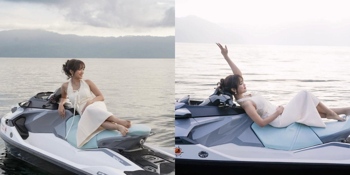 Portrait of Fuji Cobain in Extreme Water Activities, Staying Stylish Despite Falling Multiple Times and Getting Soaked