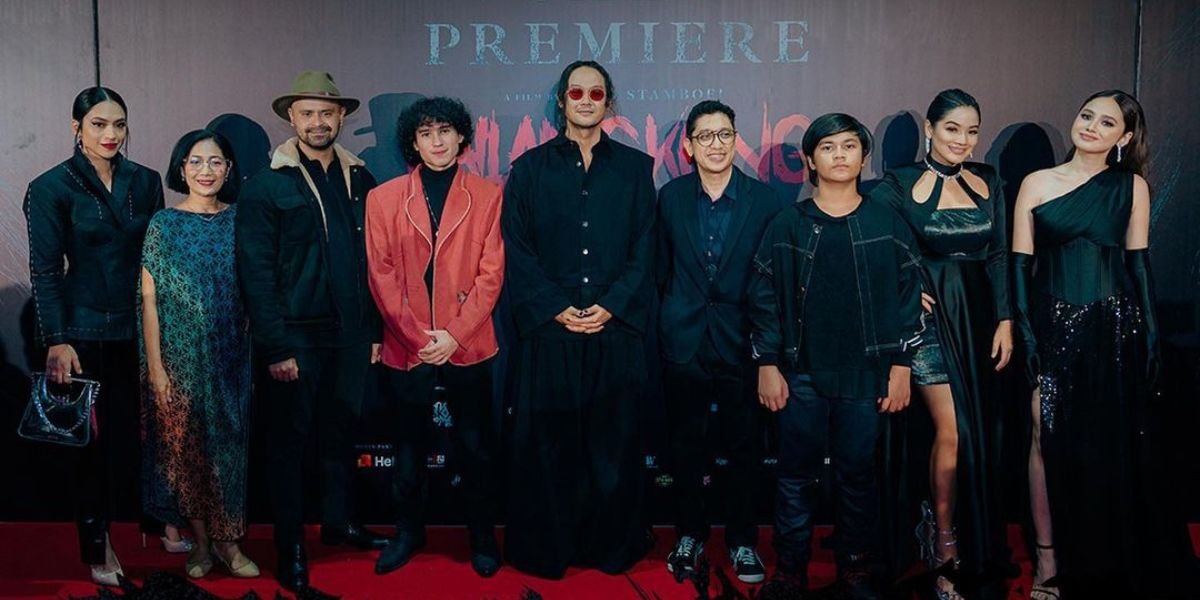 Portrait of Gala Premiere Film 'JAILANGKUNG SANDEKALA', Eerie All-Black Nuance!