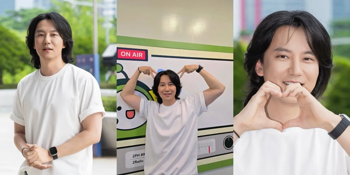 Handsome Portrait of Kim Nam Gil on Radio, the Charm of Long-Haired Ahjussi Makes Fans Swoon