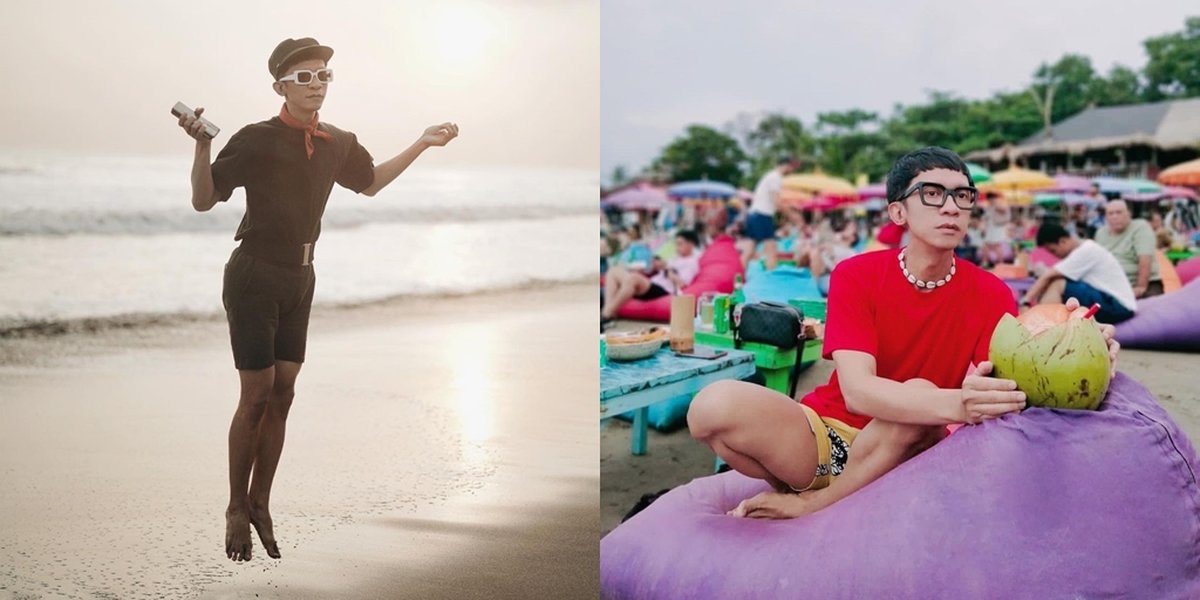 Portrait of Aming's Style During Vacation in Bali Becomes the Spotlight, Handsome and Masculine Without Using Fake Breasts - Flooded with Praise