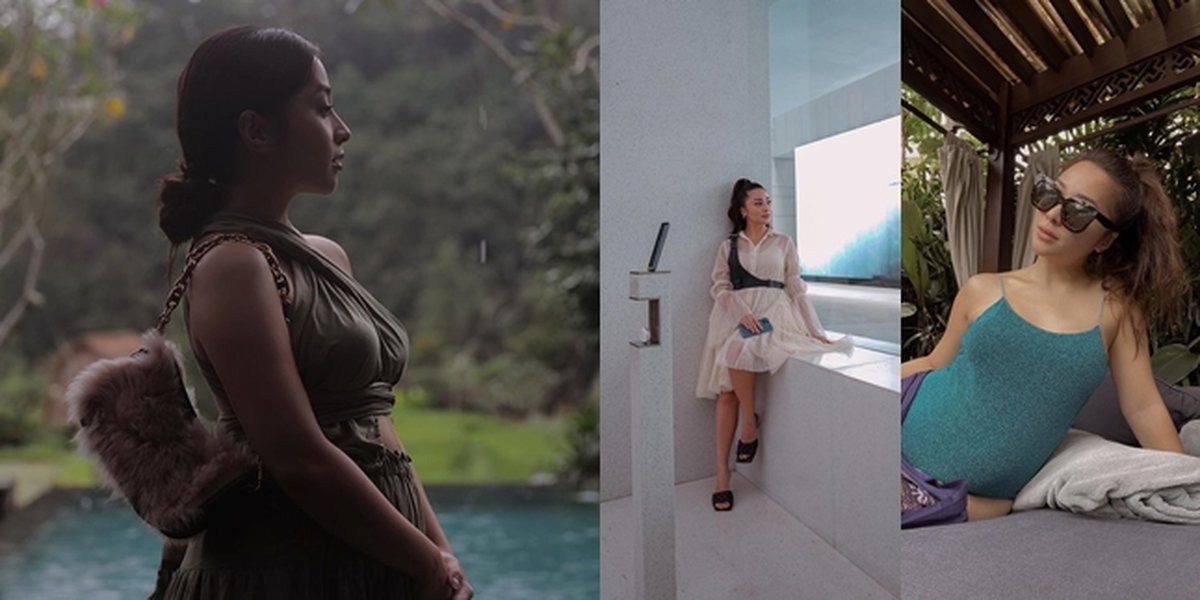 Portrait of Nikita Willy Showing off her First Pregnancy Baby Bump, So Beautiful