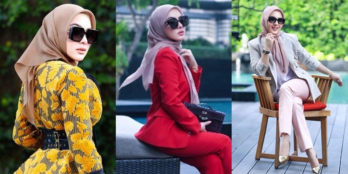 Portrait of Syahrini's Style who Always Wears Sunglasses, Her Cool OOTD is Incomplete Without This Luxury Accessory