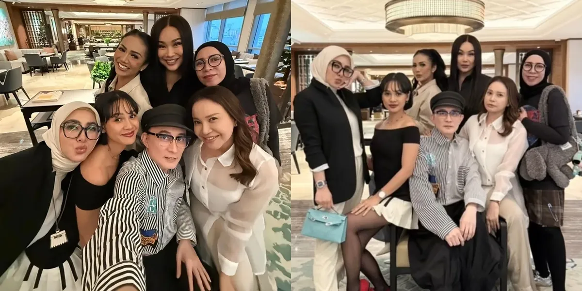 Portrait of the HARA Gang Reunion After a Long Separation, Syahrini Attends