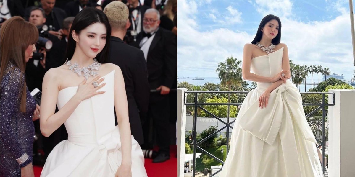 7 Portraits of Han So Hee at the Cannes Film Festival, Her Beautiful Face and Chic Outfit Make a Stunning Combo in Her Appearance