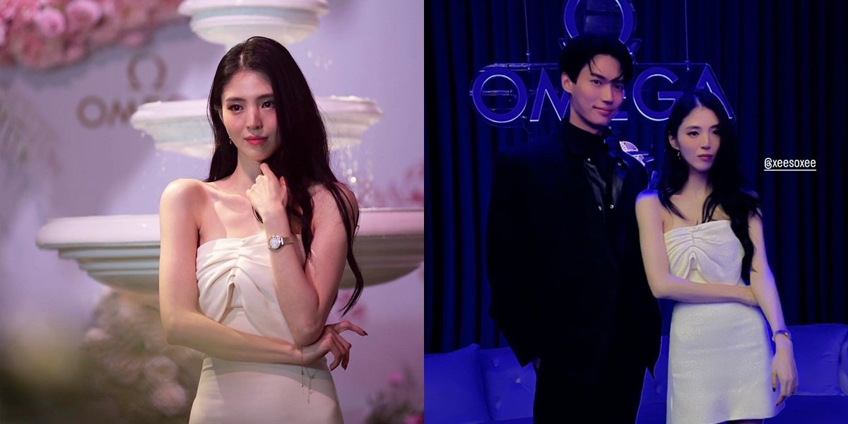 Photos of Han So Hee Attending an Event in Thailand, Taking a Photo with Win Metawin - Netizens Comment on Her Weight Loss