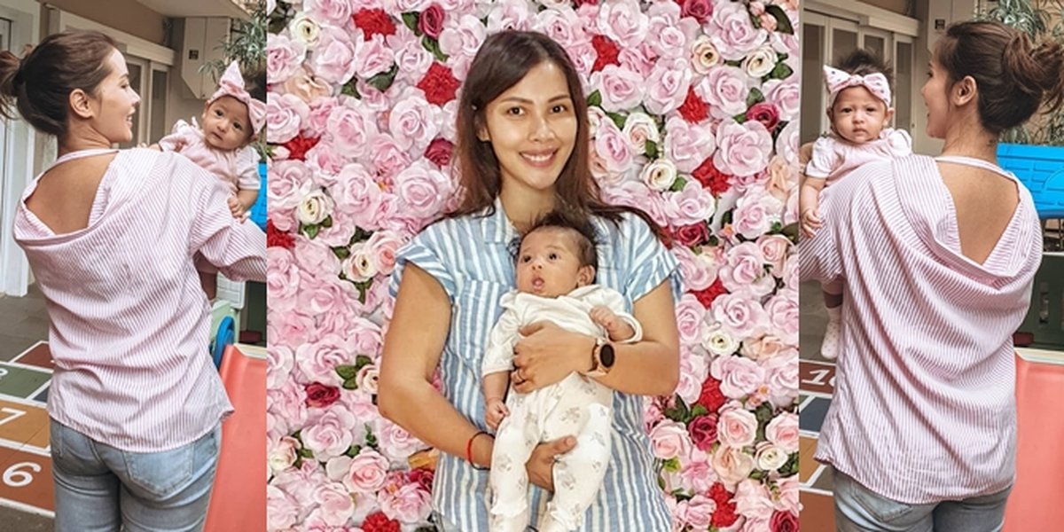 Warm Portrait of Nadia Mulya with Her Fourth Child, Equally Beautiful