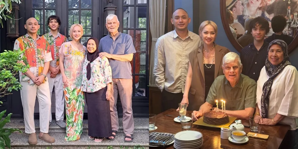 A Harmonious Portrait of Bunga Citra Lestari with the Sinclair Family, Together in Two Countries