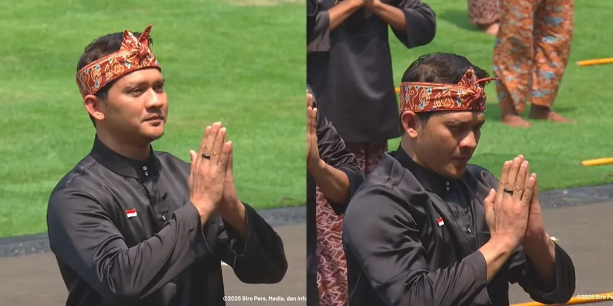 Portrait of Iko Uwais Performing Pencak Silat in Front of President Prabowo During the 80th Anniversary of Indonesia, Skills Not to Be Taken Lightly