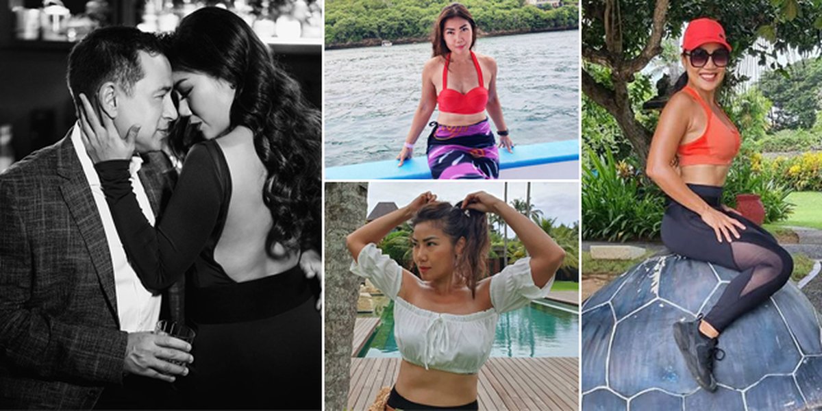 9 Portraits of Inge Anugrah, Ari Wibowo's Wife who is Getting Hotter at a Mature Age, Her Stomach Makes Netizens Focus