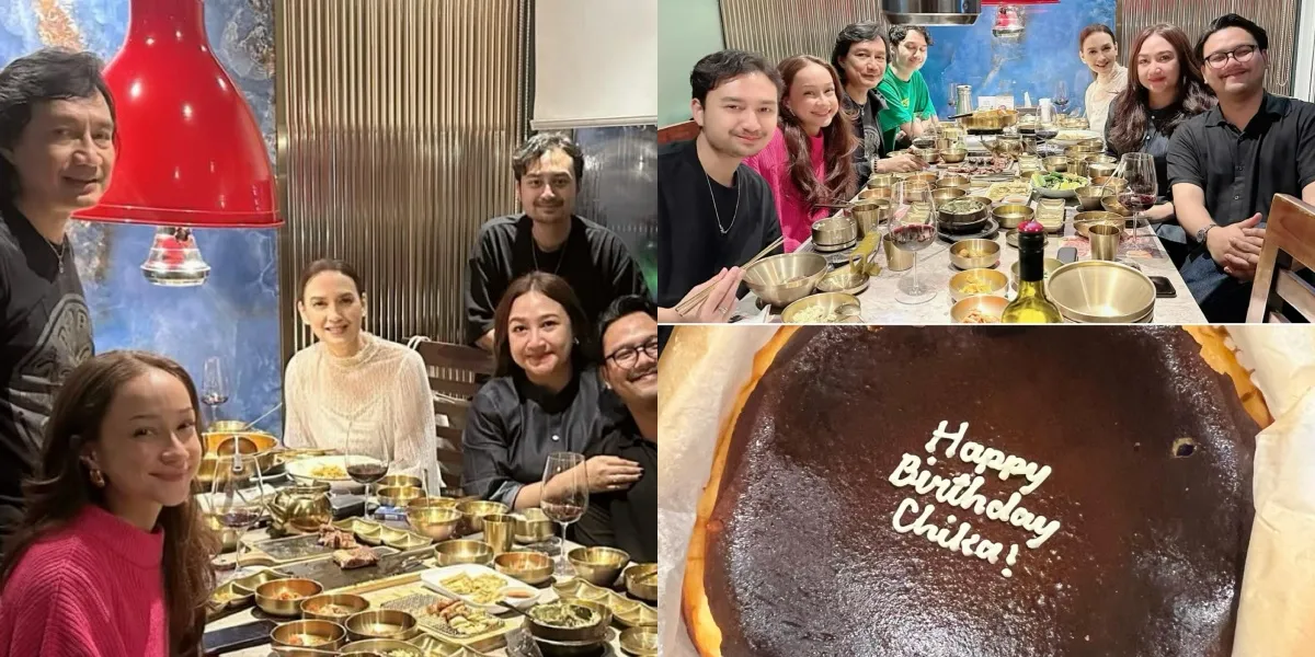 Portrait of Ira Wibowo Celebrating Chika Bagaskara's Birthday, Extended Family Also Present - Full of Warmth