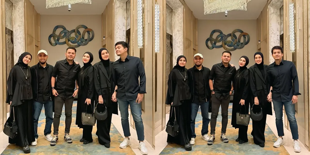 7 Photos of Irish Bella and Dhini Aminarti's Triple Date, Harmonious with Their Partners
