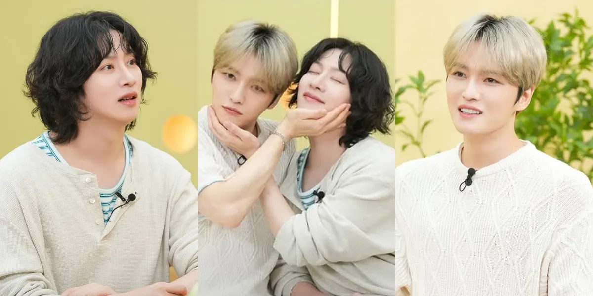 Portrait of Jaejoong and Heechul Super Junior, The OG K-Pop Flower Boys Reunion
