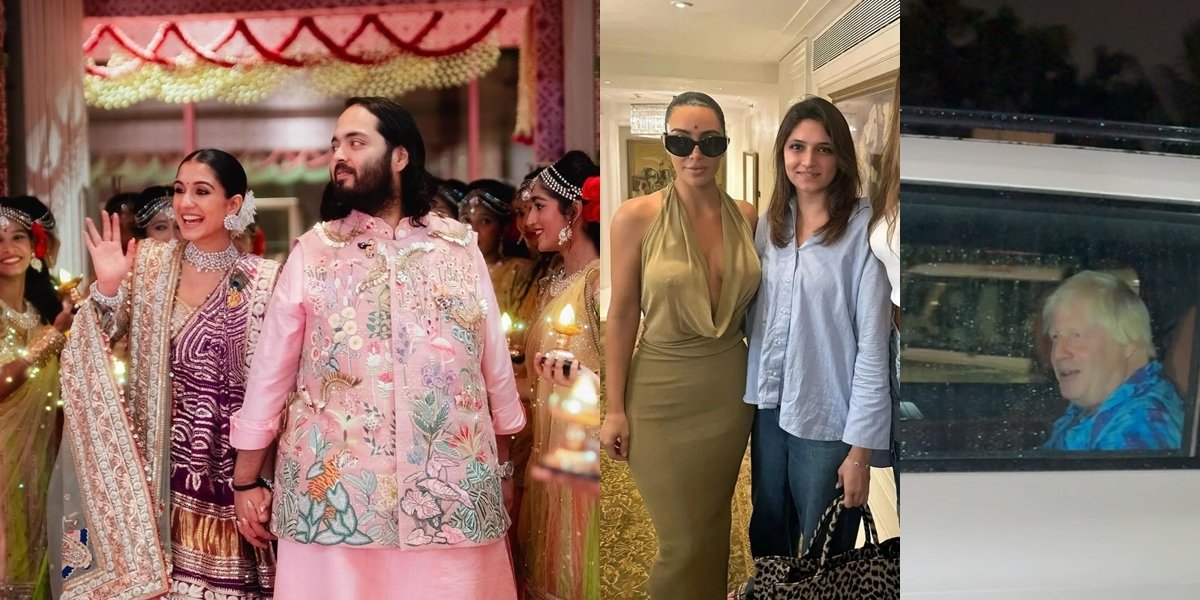 Portrait of Anant Ambani's Wedding - Radhika Merchant, Guests Arriving from Former UK Prime Minister to Kim Kardashian