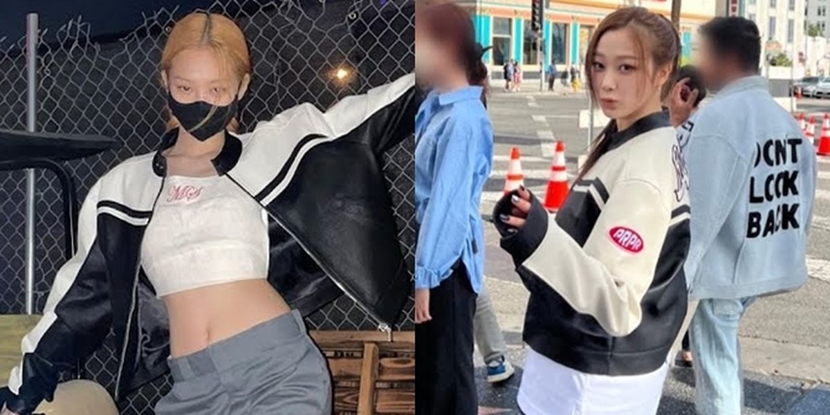 Photos of Jennie BLACKPINK and Giselle aespa Wearing the Same Jacket, Showing Different Modern Styles, Who Looks Cooler?