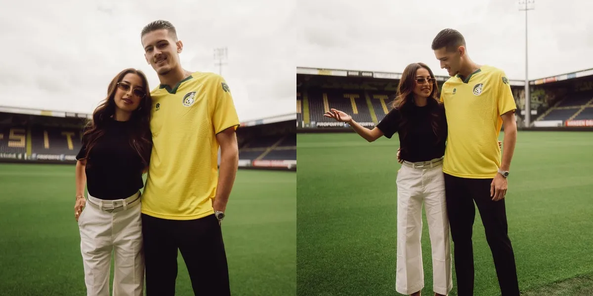 Portrait of Jennifer Coppen Accompanies Justin Hubner to New Football Club, Proud of Her Boyfriend
