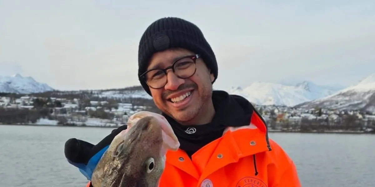 Portrait of Jovial da Lopez After a Breakup, Fishing and Enjoying the Aurora in Norway