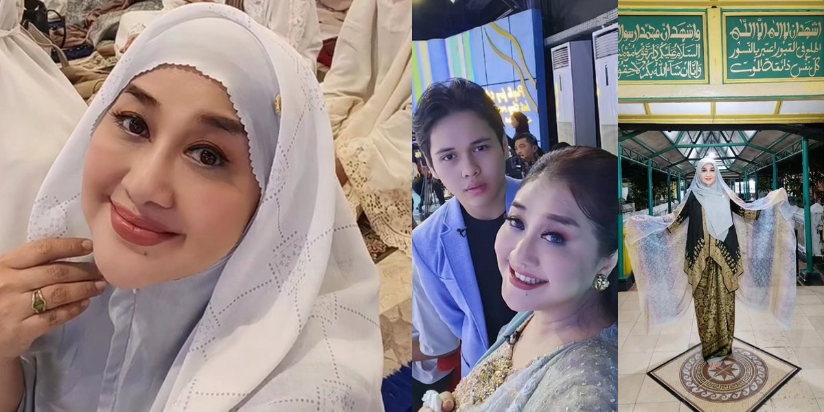 Portrait of Paramitha Rusady, the Timeless Beautiful Senior Actress, Becomes a Peace Princess - Performing Hajj This Year